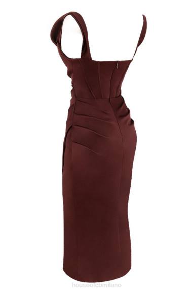 vestiario esso House of CB Abito corsetto con spalle scoperte Rhoda Raisin X44T594