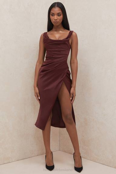 vestiario esso House of CB Abito corsetto con spalle scoperte Rhoda Raisin X44T594
