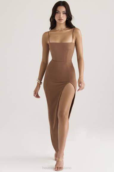 vestiario esso House of CB Abito lungo con corsetto Jaida toast X44T446