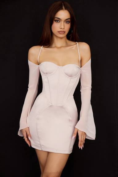 vestiario esso House of CB Miniabito con corsetto in raso di cristallo Isra X44T494