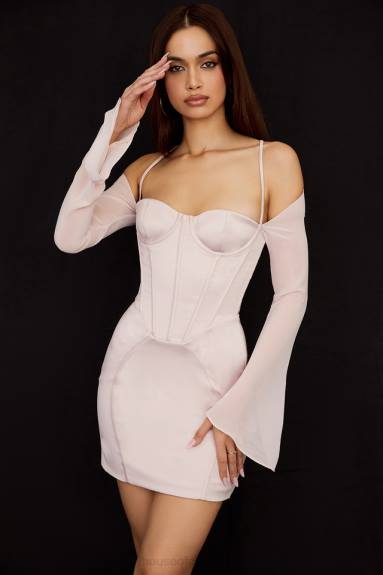 vestiario esso House of CB Miniabito con corsetto in raso di cristallo Isra X44T494