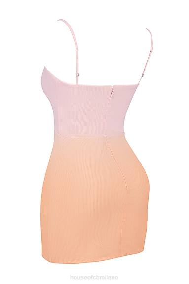 vestiario esso House of CB miniabito deva ombre X44T183