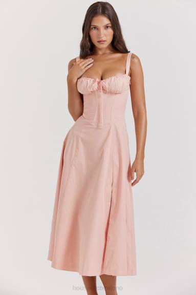 vestiario esso House of CB Carmen baby vestito prendisole bustier rosa X44T196