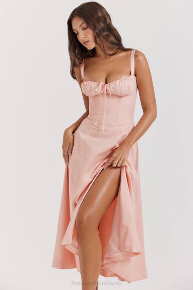 vestiario esso House of CB Carmen baby vestito prendisole bustier rosa X44T196