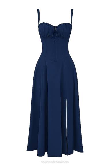 vestiario esso House of CB carmen vestito prendisole bustier della marina francese X44T286