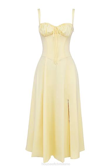 vestiario esso House of CB vestito prendisole bustier carmen ranuncolo X44T259
