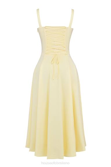 vestiario esso House of CB vestito prendisole bustier carmen ranuncolo X44T259