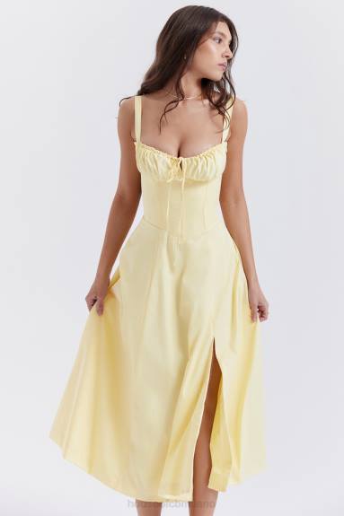 vestiario esso House of CB vestito prendisole bustier carmen ranuncolo X44T259