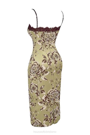 vestiario esso House of CB Abito midi con stampa floreale Cassia X44T297